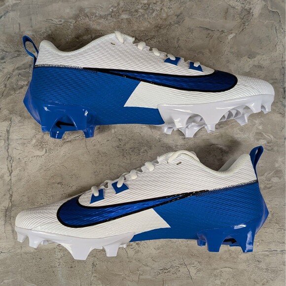 Nike Vapor Edge Speed 360 2 TB Men\'s 10 White Blue Football Cleats FN7764-108 main image 5